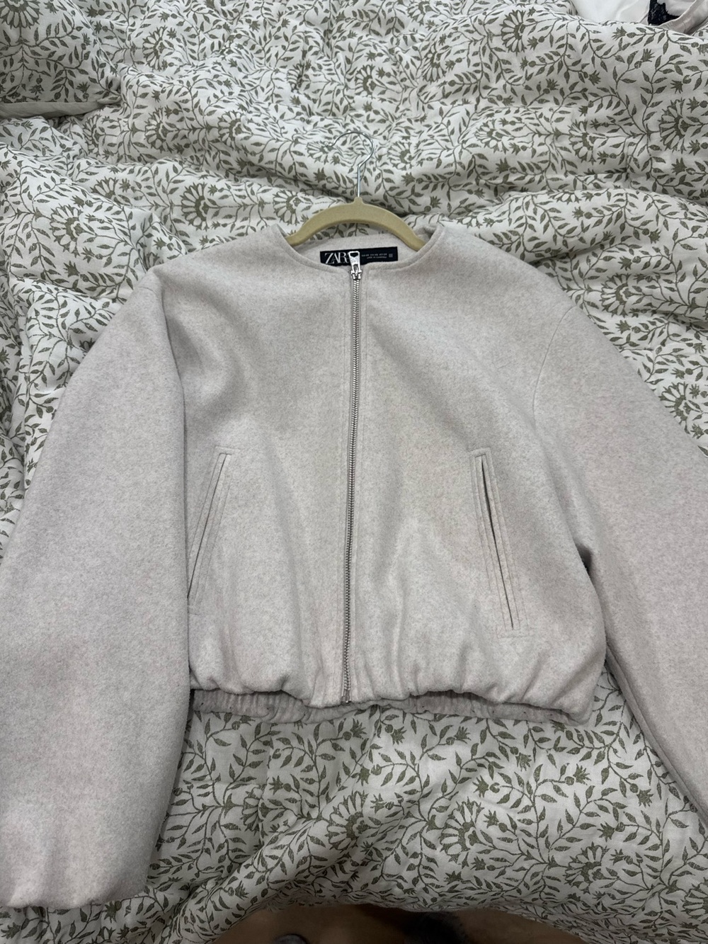 Zara cropped jacket